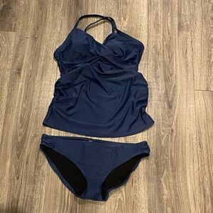 Pink Blush Maternity Tankini